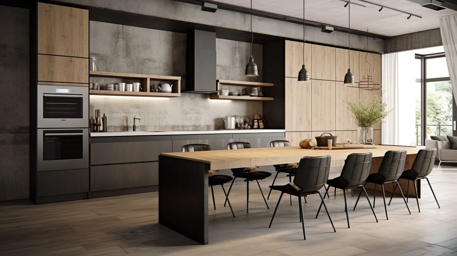beautiful kitchen interior design with custom cabinetry