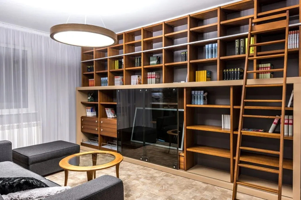 custom book case new york